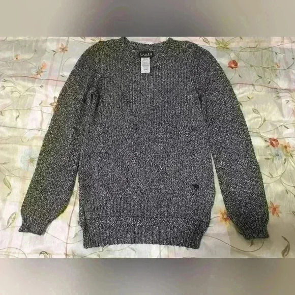 𝅺guess Pull over Sweater  Size: S 7/8 Gray - Picture 5 of 7